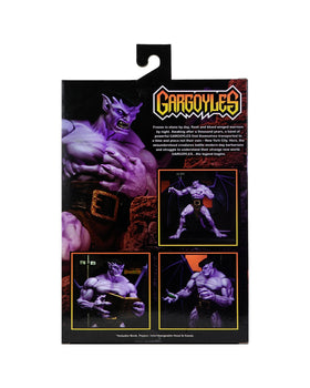 NECA Gargoyles Goliath book accessory complements display storytelling.