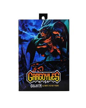 NECA Gargoyles Goliath interchangeable heads and hands for versatile posing options.