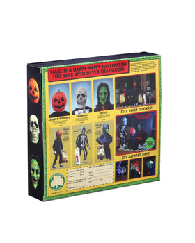 NECA clothed figures with trick-or-treat bags for display storytelling