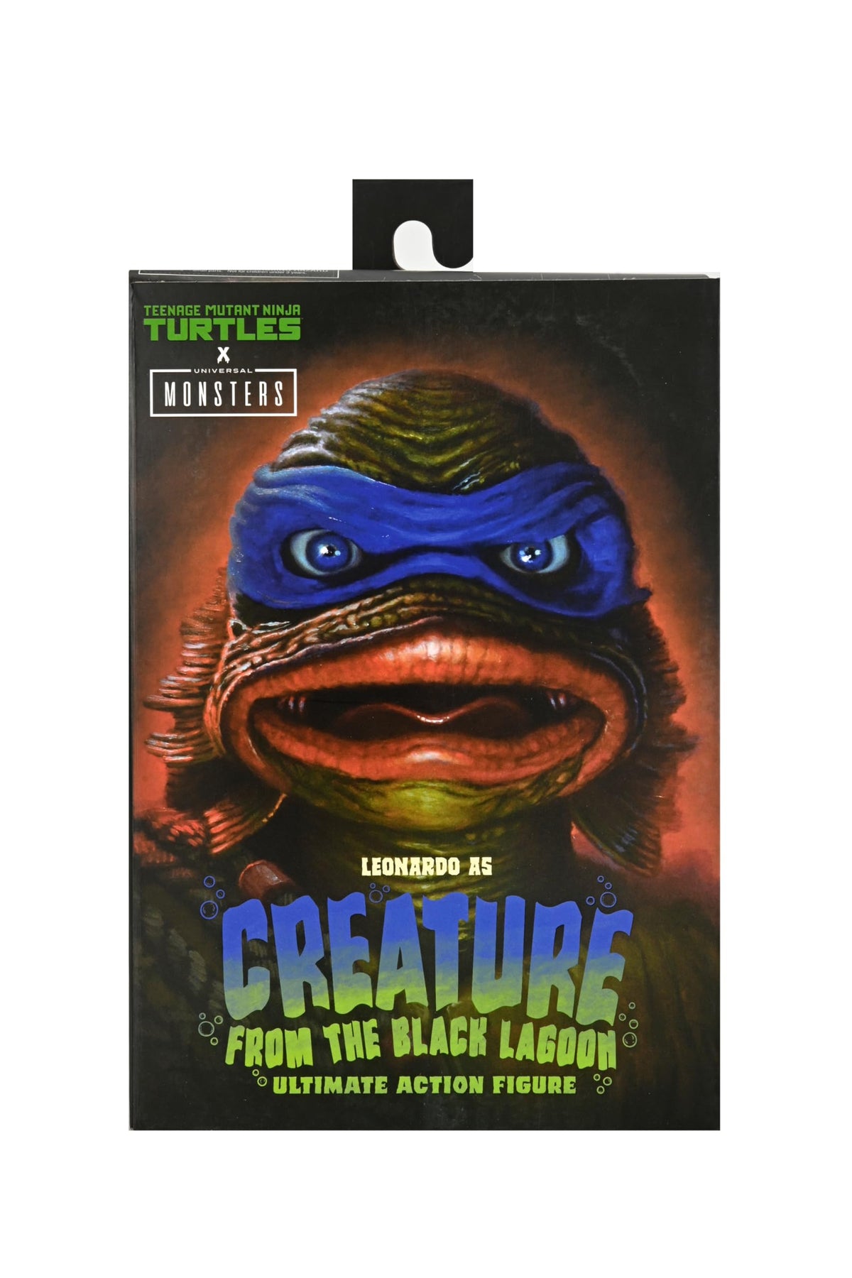 NECA Leonardo Creature figure front view for display and collection
