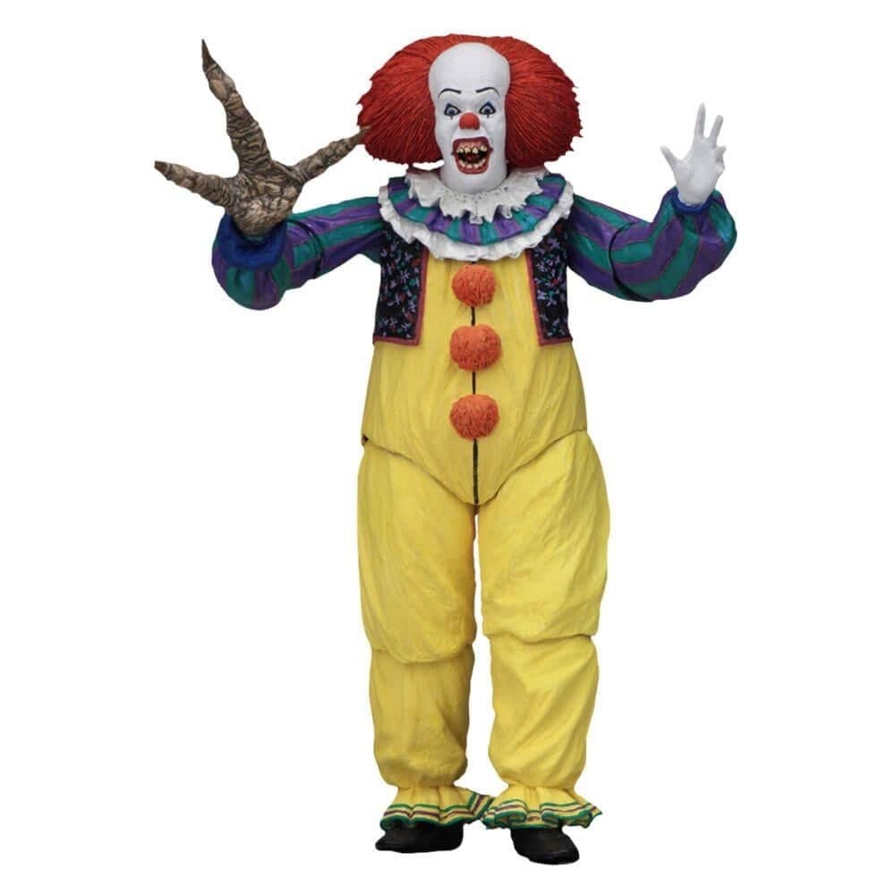 NECA Pennywise 1990 figure front view for authentic display.