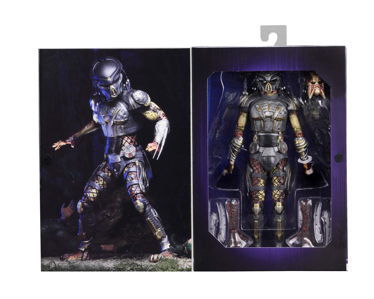 NECA Predator 2018 unmasked head detail for expressive poses