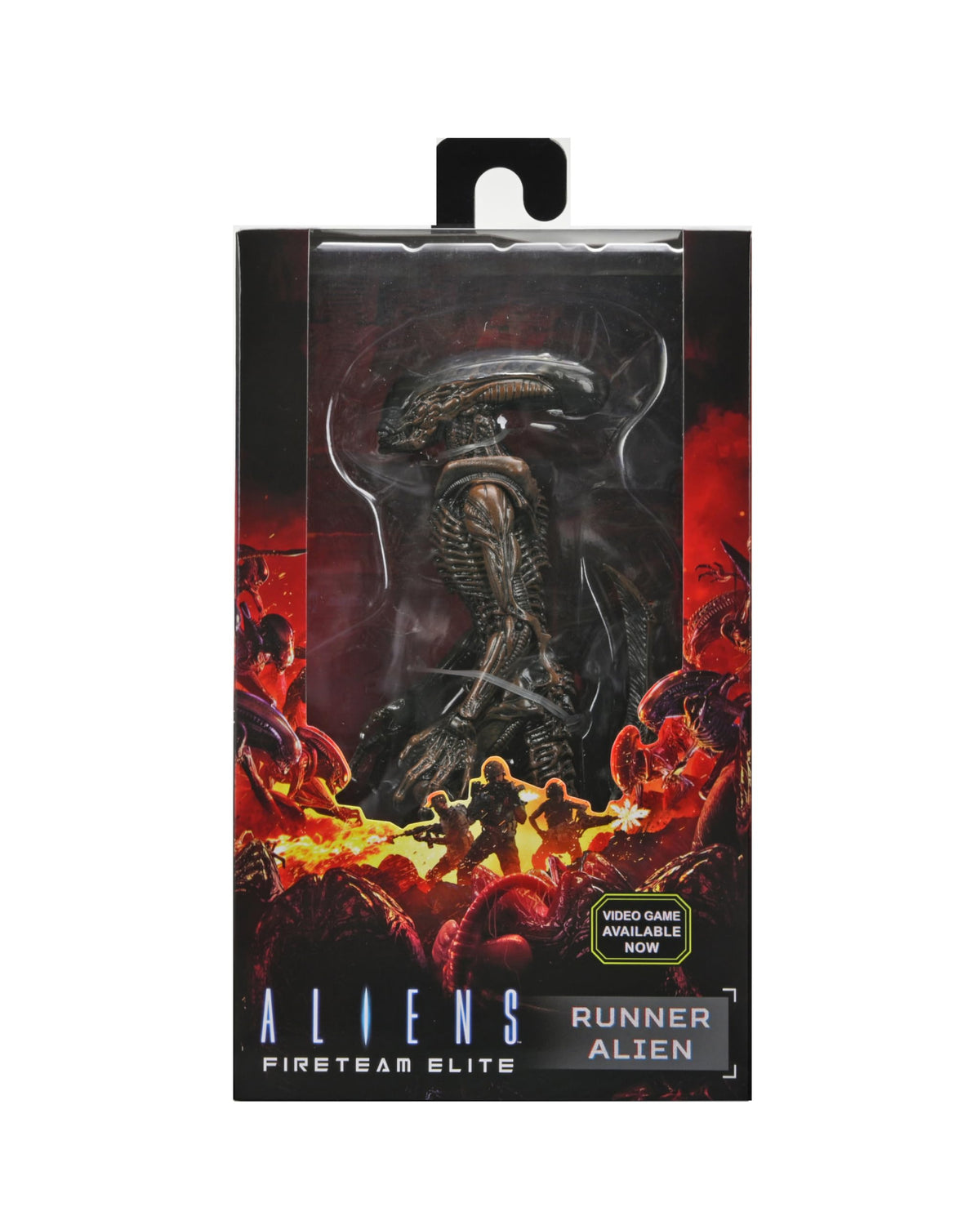 NECA Runner Alien Fireteam Elite figure front view for dramatic display