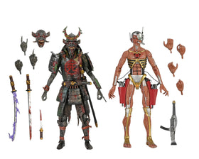 NECA Samurai Eddie katana—vivid weapon detail for action poses.