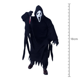 NECA Ghost Face figure with interchangeable heads for customization
