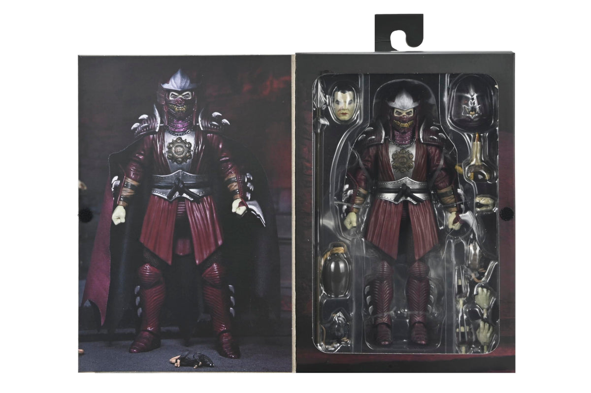 NECA figure features real fabric cape for authentic look