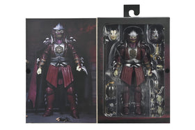 NECA figure features real fabric cape for authentic look