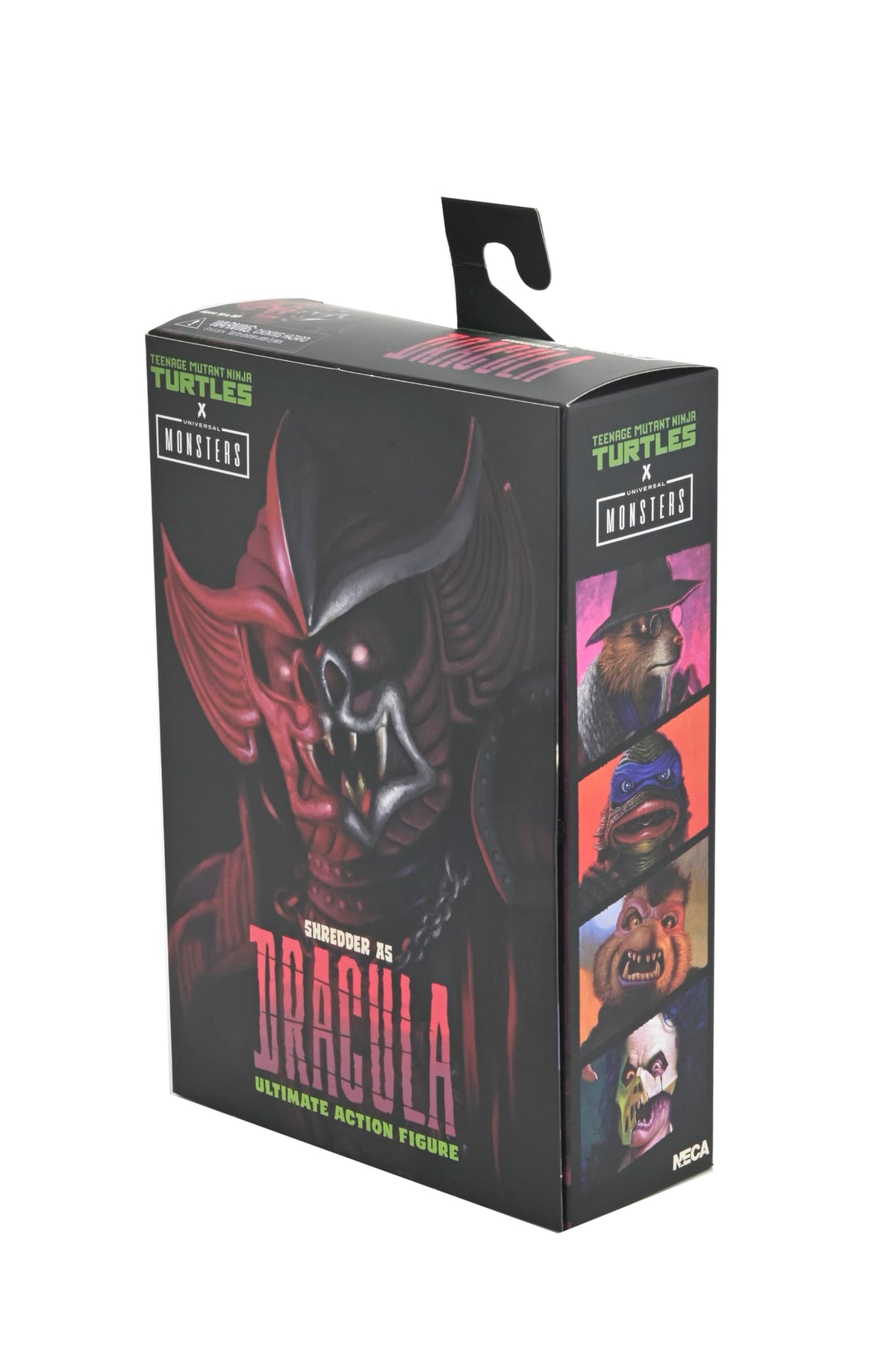 NECA Shredder-as-Dracula includes turtle candle prop for storytelling