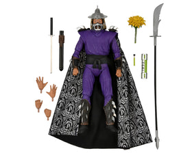 NECA Shredder 1:7-scale action figure front view, ideal for dynamic display.