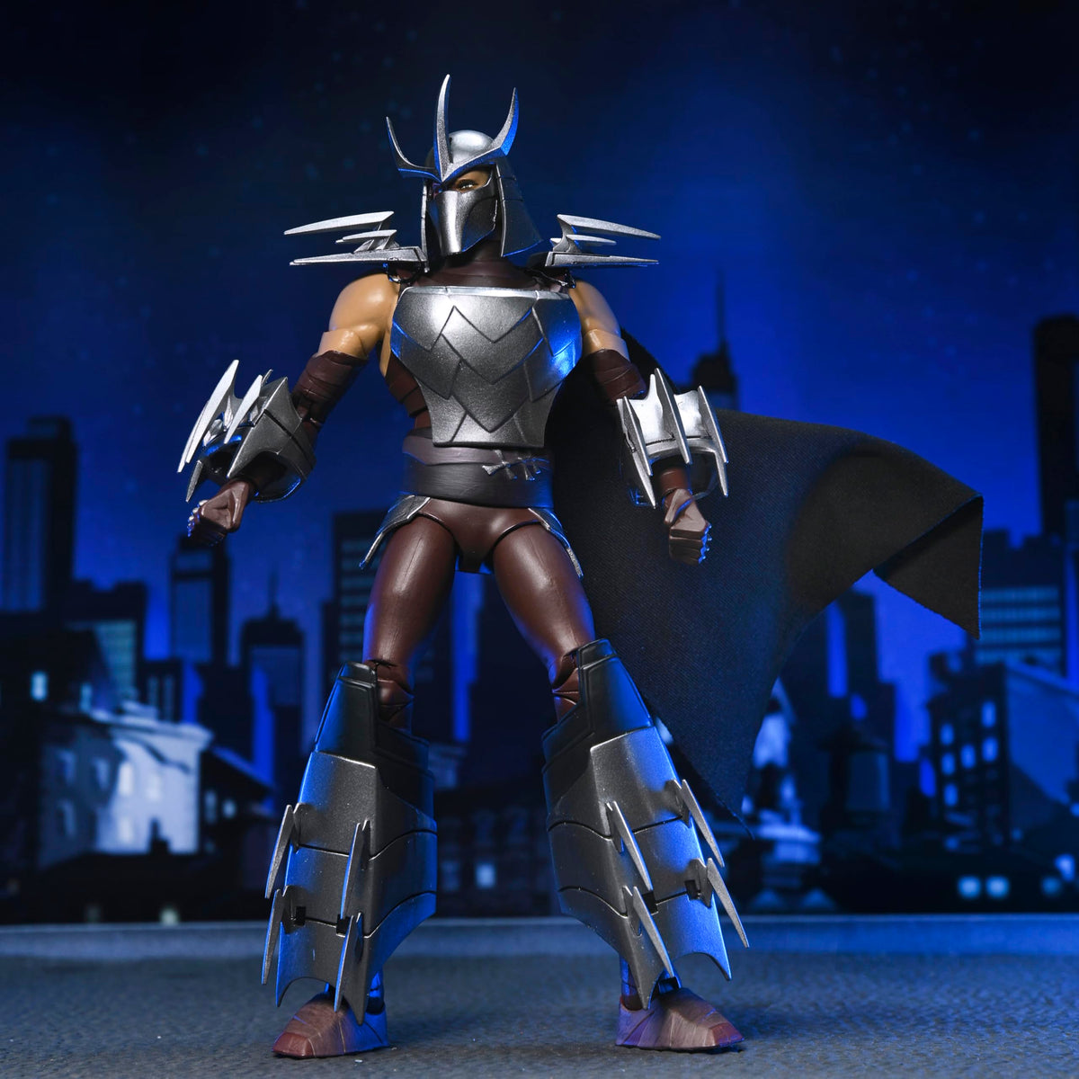NECA Shredder Ultimate figure interchangeable heads for expressive posing
