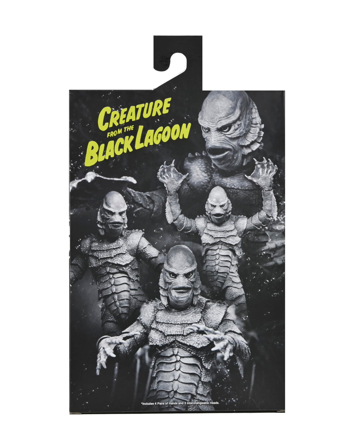 NECA Creature BW 7-inch figure with articulated jaw head for dynamic posing.