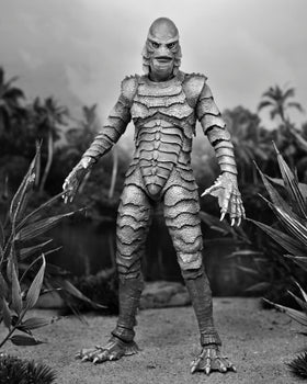 NECA Creature BW 7-inch full body view emphasizing textured sculpting.
