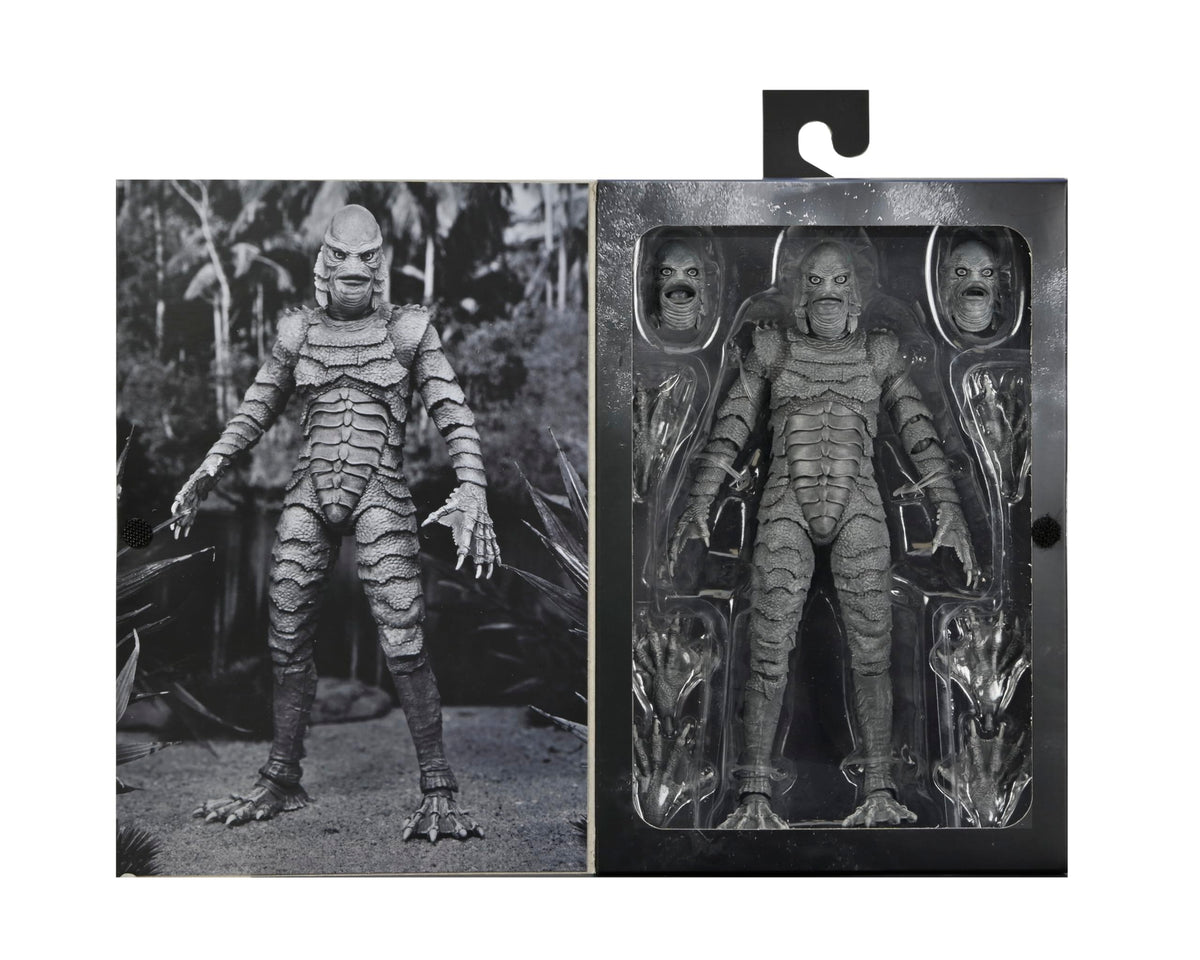 NECA Creature BW 7-inch figure interchangeable hands enable expressive setups.