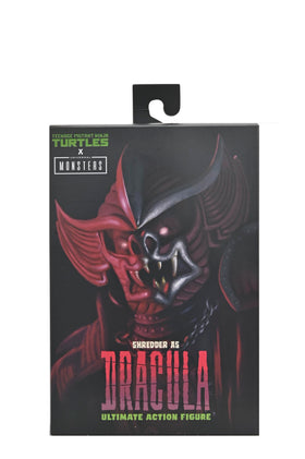 NECA Shredder-as-Dracula figure front view, ideal collectible display piece