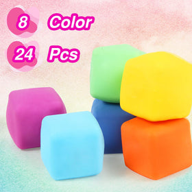 Neec classroom prize stress cubes to engage students during activities.