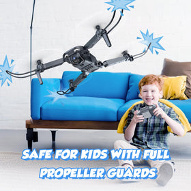 NEHEME Drones for Kids two intelligent batteries extend flight time and play