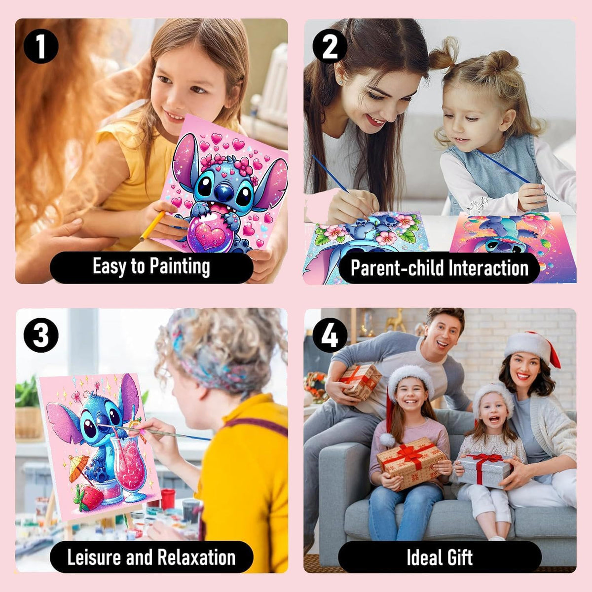 nekpiahu cartoon frame design enhances display-ready artwork