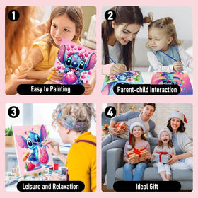 nekpiahu cartoon frame design enhances display-ready artwork
