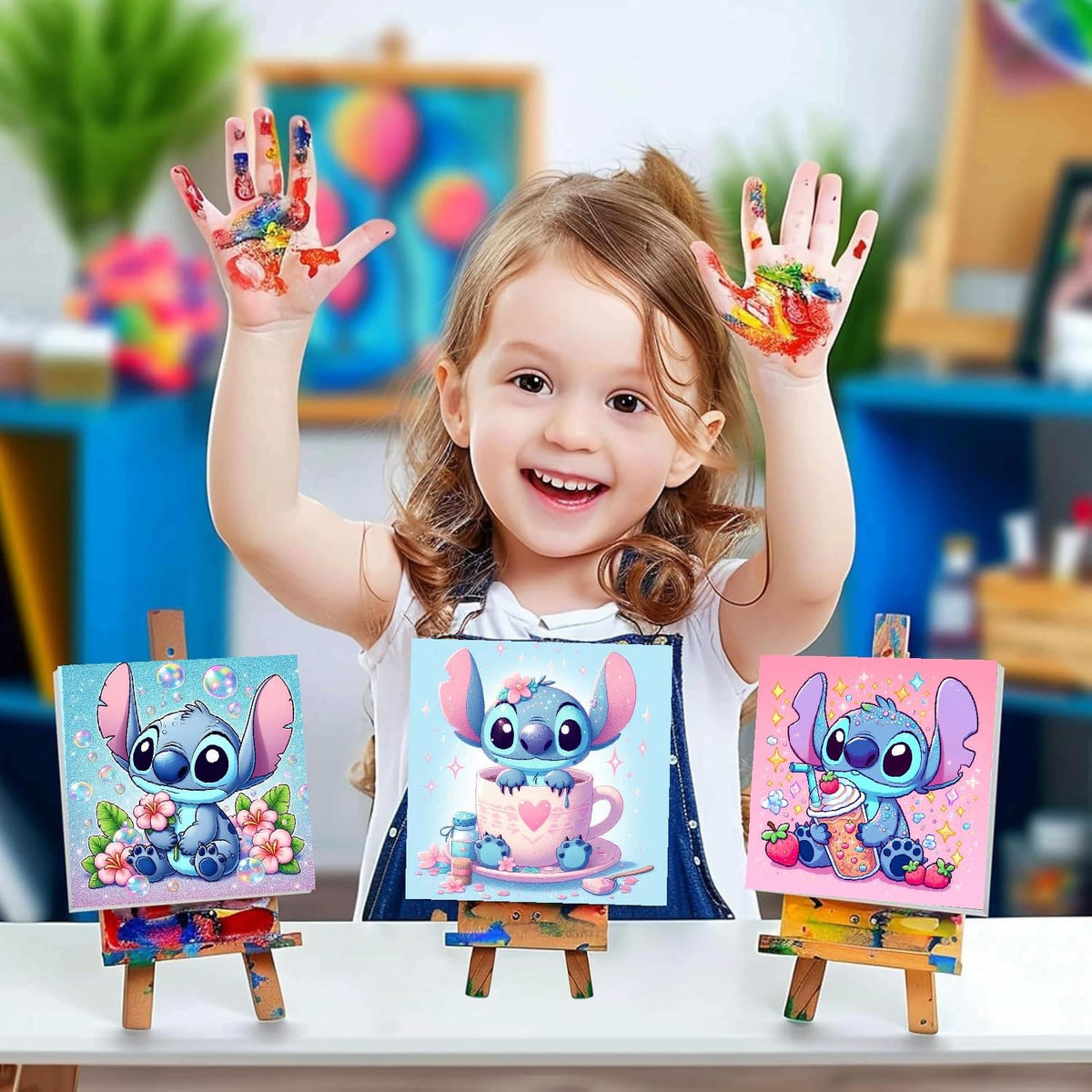 nekpiahu high-quality acrylic paints deliver vibrant color coverage