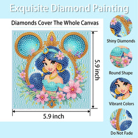 Nekpiahu kids diamond painting sets with colorful gems boost creativity.