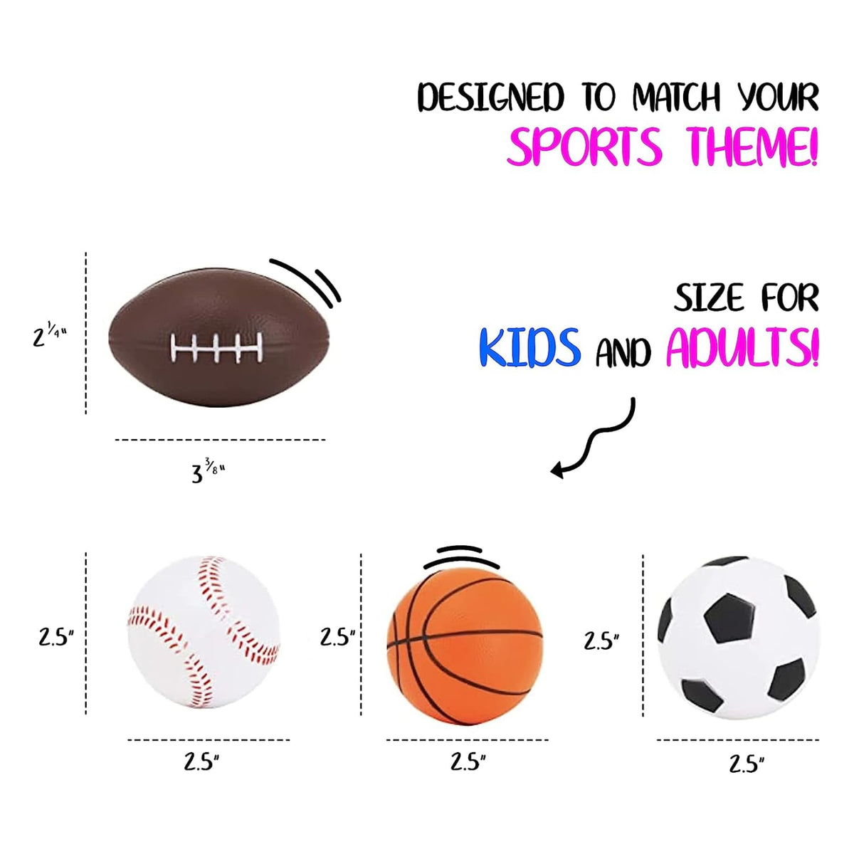 Neliblu baseball stress ball offers hands-on sensory engagement.