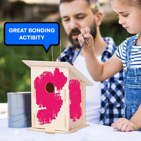 Neliblu garden decor birdhouses add charm to your backyard space.
