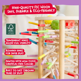 Nene Toys BallFall Jumbo classroom-friendly setup for group learning.