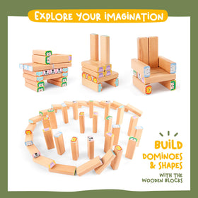 Nene Toys beechwood texture closeup highlights premium natural materials.