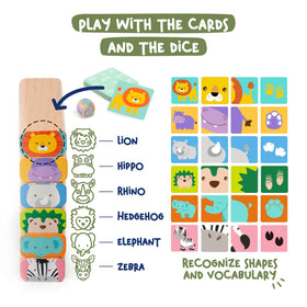 Nene Toys dice and blocks support turn-taking and strategic play.