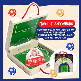 Nene Toys Sling Goal discs in motion highlight quick reflexes during fast rounds