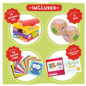Nene Toys CE-certified wooden toy ensures safety and durable family play