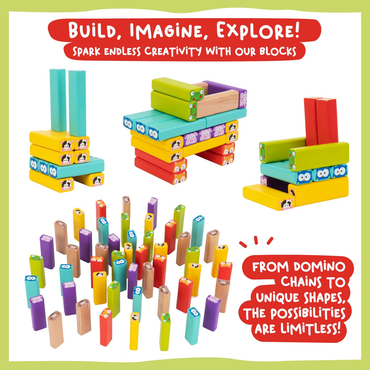Nene Toys close-up of wood grain demonstrates natural materials and sturdy construction