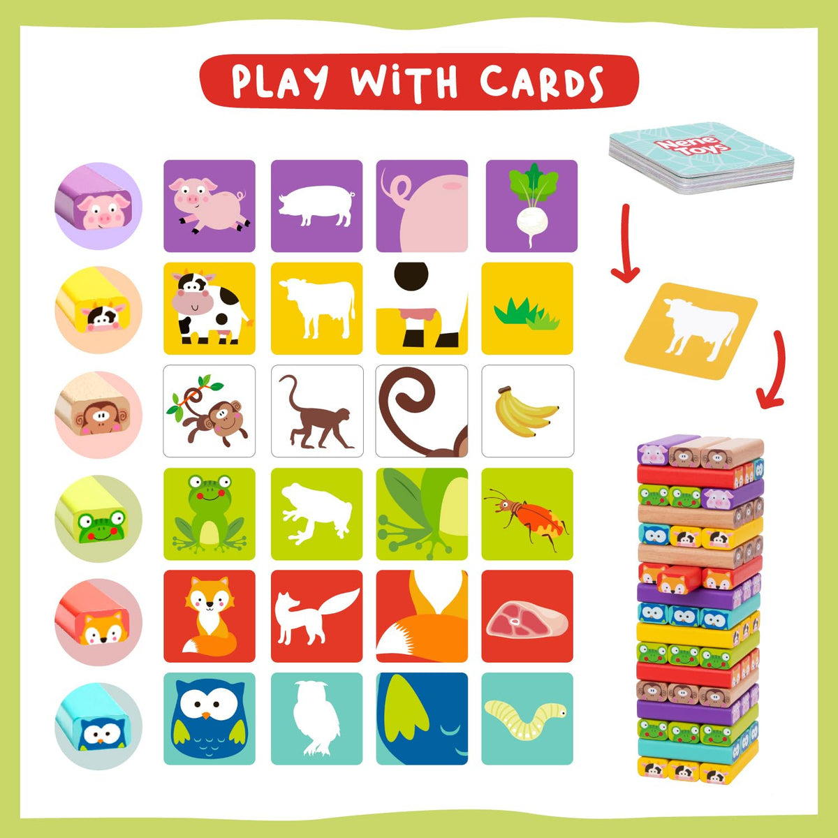 Nene Toys domino-chain mode promotes sequence planning and extended playtime