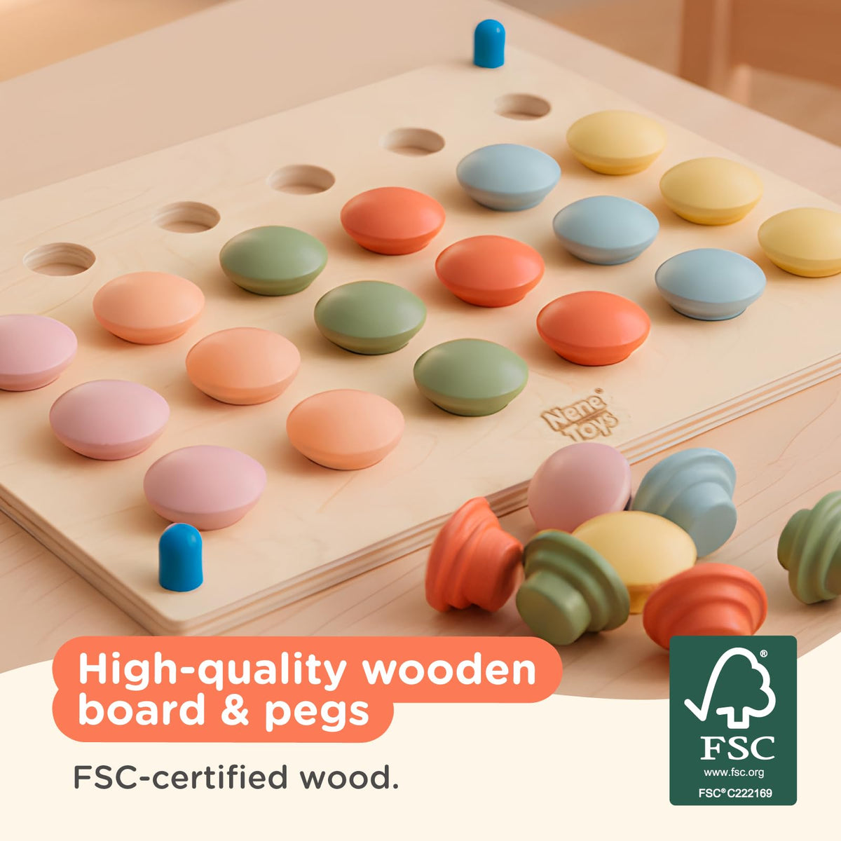 Nene Toys Montessori-inspired independent learning design