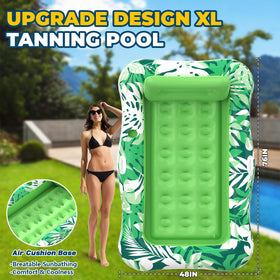 Nenrsl pool float built in cup holder for sipping while floating