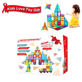 NEOFORMERS linked cars forming a movable train for cooperative play.