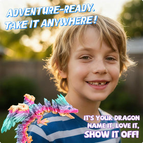 Nerbixy dragon desk pet brightens workspaces with whimsy and inspiration.