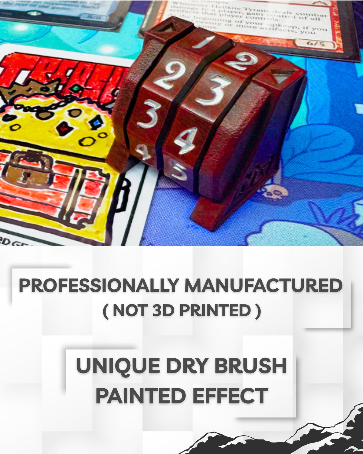 Professional-grade LifeTrax counter — durable and ready for game night