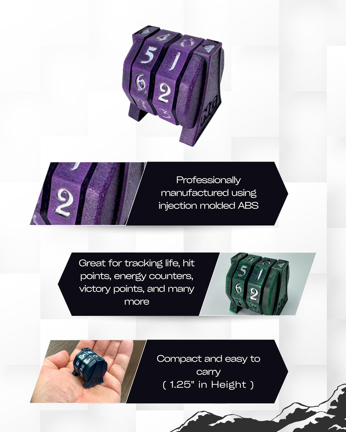 LifeTrax offers versatility across MTG, Commander, EDH, Lorcana, and DND