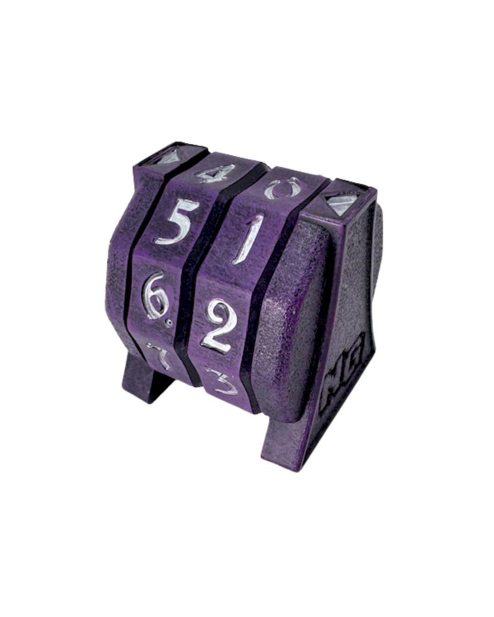 NERD GEAR LifeTrax life counter front view highlighting portable, durable design for gameplay.