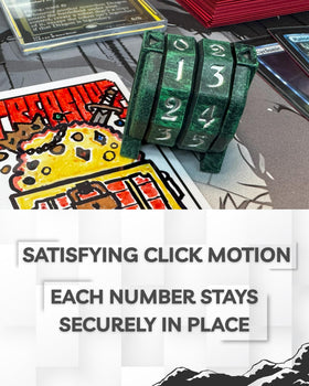 NERD GEAR LifeTrax in use at a DND table highlights versatility.