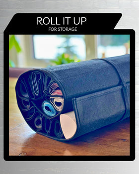NERD GEAR Playmat Sanctuary compact footprint fits small gaming spaces.