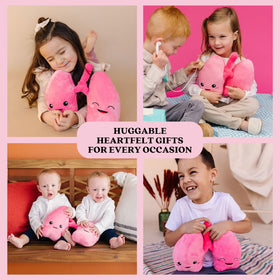 nerdbugs Lung Plush educational design suitable for anatomy learning