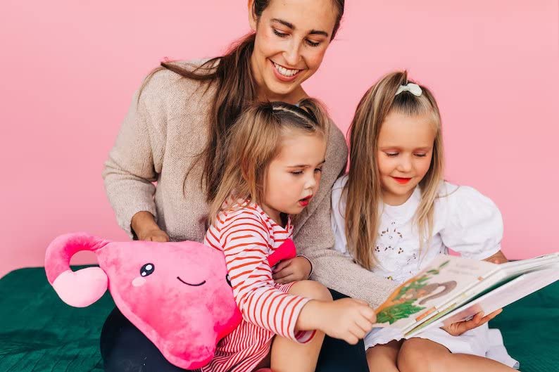 Nerdbugs Uterus Plush makes a thoughtful gift for recovery or encouragement.