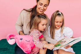 Nerdbugs Uterus Plush makes a thoughtful gift for recovery or encouragement.
