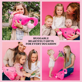 Nerdbugs Uterus Plush with mini ovaries adds authentic charm for education.