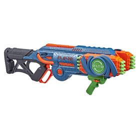 Nerf Elite 2.0 Flipshots rear barrels flipping forward for a second volley