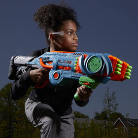 Nerf Elite 2.0 Flipshots flip mechanism demonstrated in a quick moment