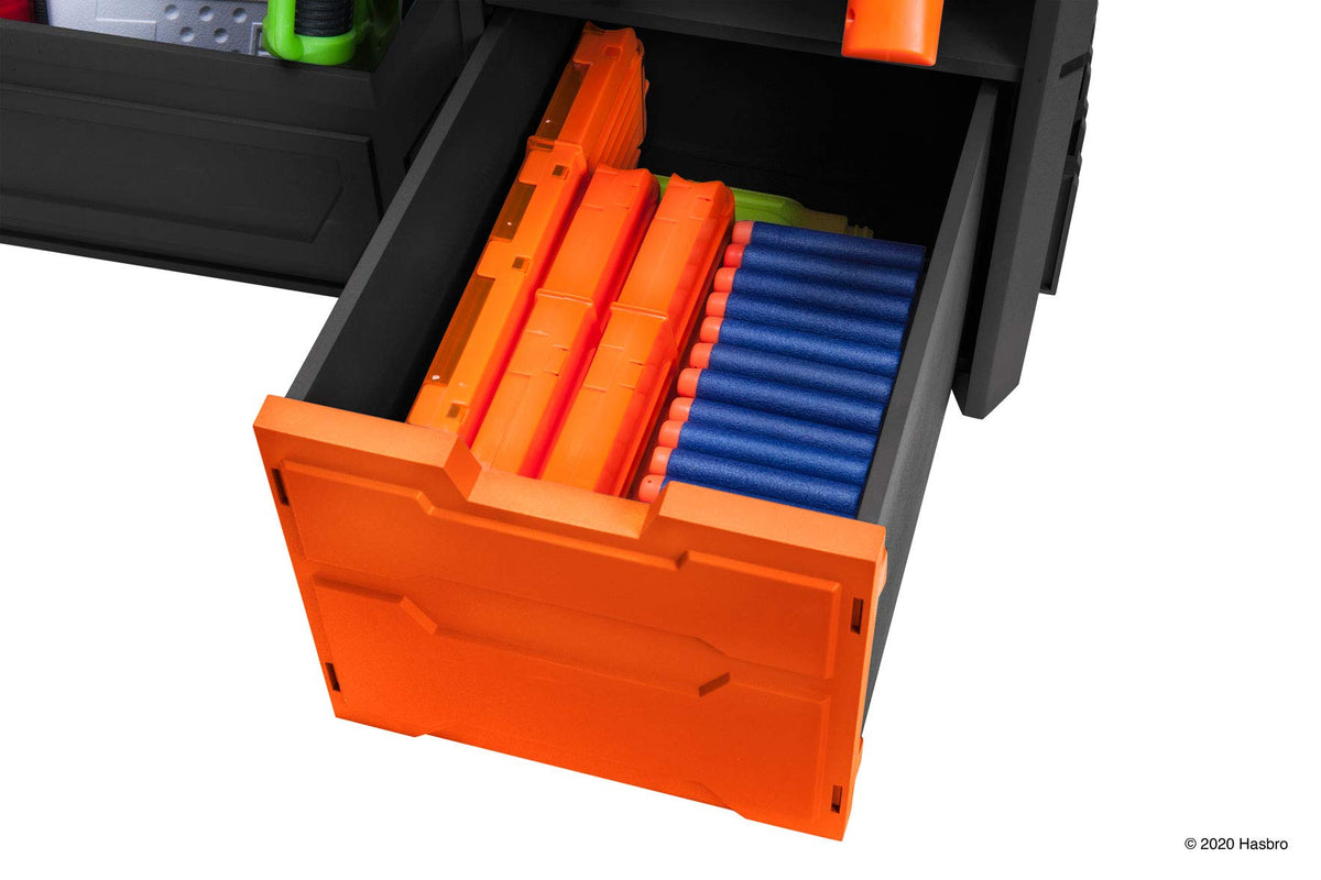 Nerf Elite Blaster Rack assembly video simplifies setup.