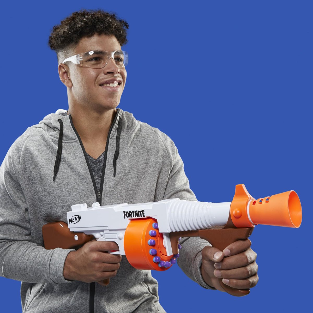 Nerf Elite darts pack included with the blaster